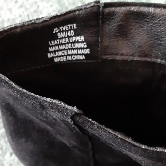 Jessica Simpson Women's Black Boots size 9M - Picture 8 of 9